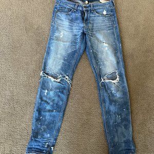 Rag & Bone Boyfriend Jeans in Beacon size 25
